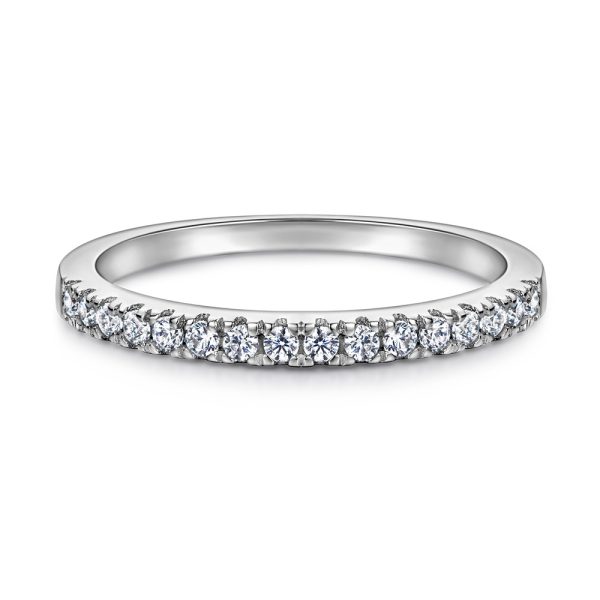 Women's S925 Sterling Silver Sparkling Zircon Ring - Dazzling Shine - Image 3